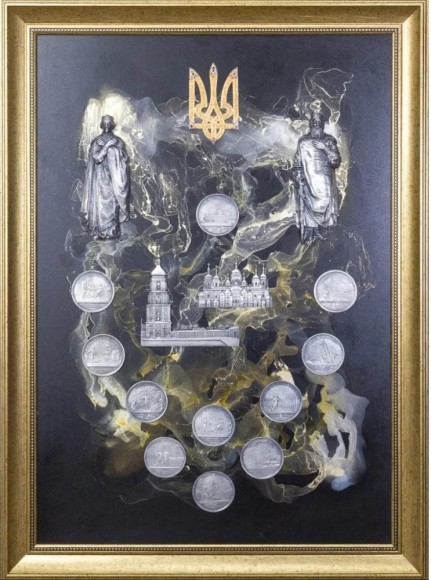 Авторское панно "Величие Киевской Руси"