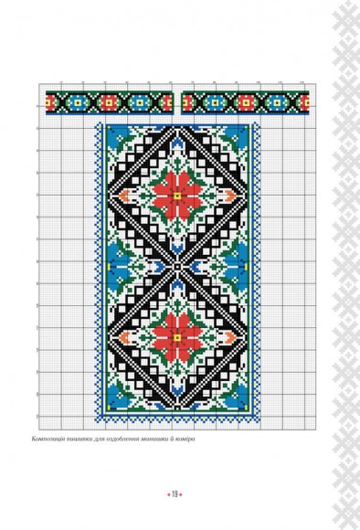 Українська вишиванка. Мальовничі узори, мотиви, схеми крою