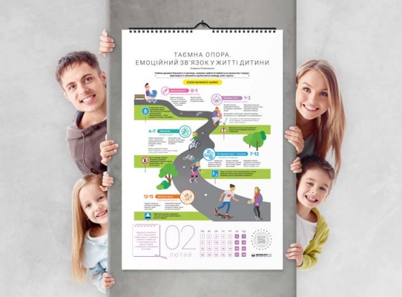 Розумний настінний календар на 2021 рік «Як спілкуватися з дитиною» Розумний настінний календар на 2021 рік «Як спілкуватися з дитиною»