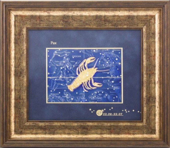 Картина "Знак зодиака - Рак" Картина "Знак зодиака - Рак"