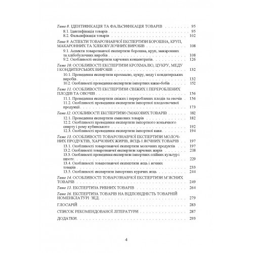 Експертиза товарів. Експертиза продовольчих товарів