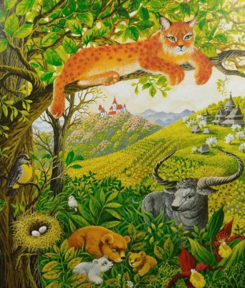 Золоторогий олень Золоторогий олень