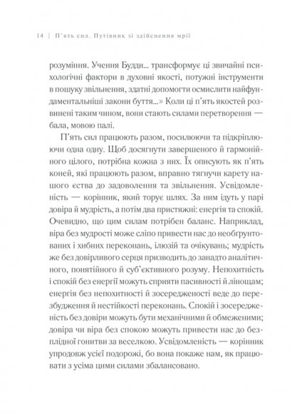 П’ять сил. Путівник зі здійснення мрії П’ять сил. Путівник зі здійснення мрії