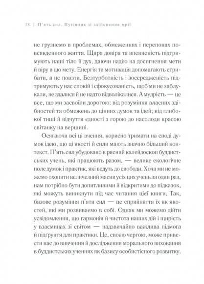 П’ять сил. Путівник зі здійснення мрії П’ять сил. Путівник зі здійснення мрії