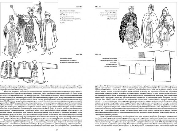 Нариси з історії костюмів / Sketches from History of Costumes
