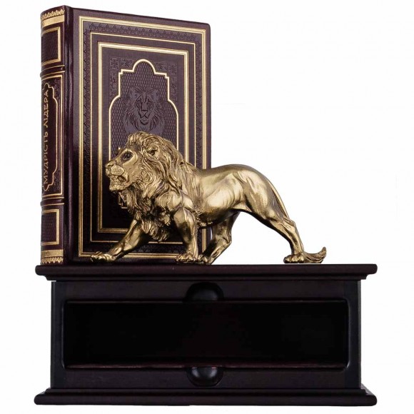 Мудрість лідера (в коробі-футлярі з фігурою лева) Мудрість лідера (в коробі-футлярі з фігурою лева)