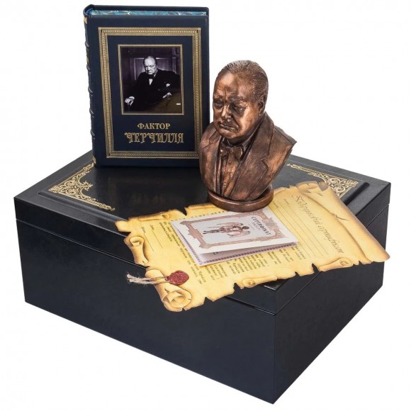 Фактор Черчилля + бюст Вінстон Черчилль