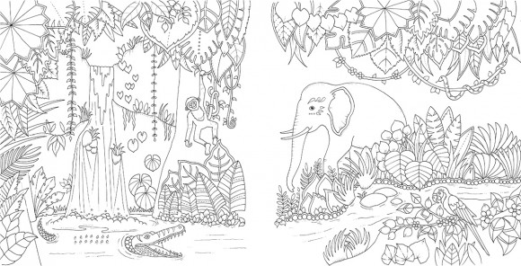 Магія джунглів (розмальовка-антистрес)