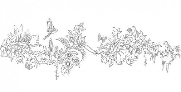 Магія джунглів (розмальовка-антистрес)