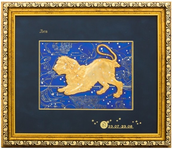 Картина "Знак зодиака - Лев" Картина "Знак зодиака - Лев"