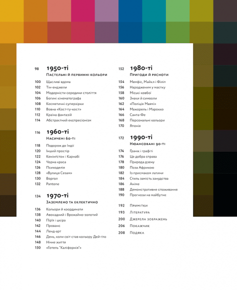 PANTONE: XX століття в кольорах PANTONE: XX століття в кольорах
