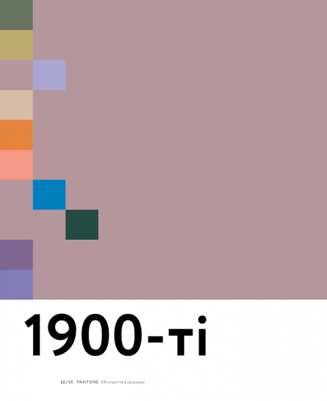 PANTONE: XX століття в кольорах PANTONE: XX століття в кольорах