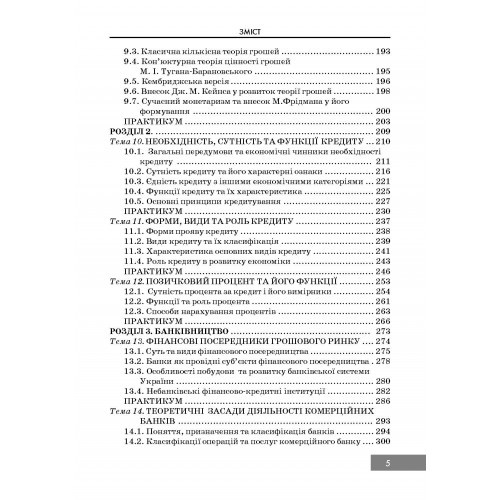 Гроші та кредит Гроші та кредит