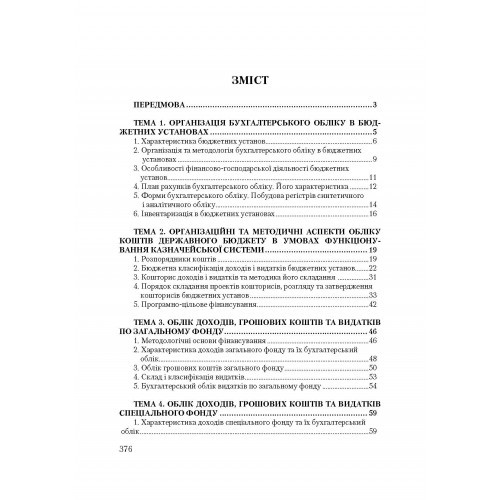 Бухгалтерський облік у бюджетних установах
