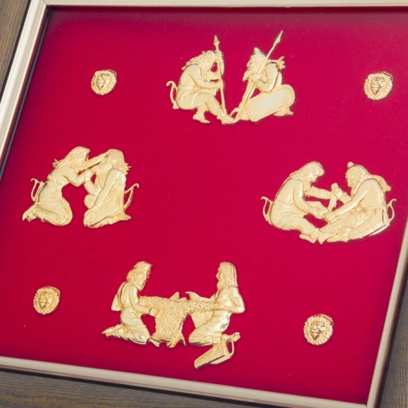 Колаж "Скіфське золото"