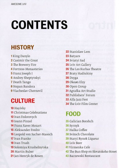 Awesome Lviv Awesome Lviv