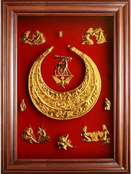 Колаж "Скіфське золото"