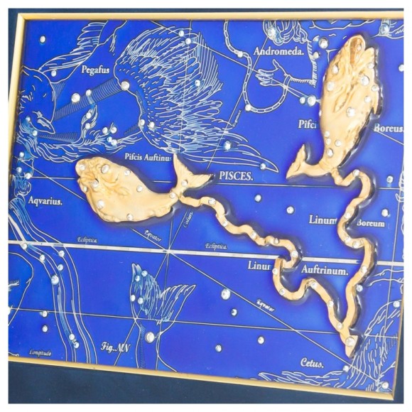 Картина "Знак зодиака - Рыбы" Картина "Знак зодиака - Рыбы"