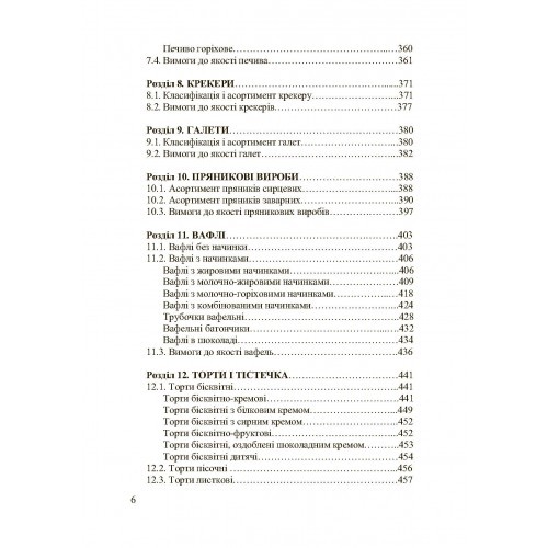 Асортимент і якість кондитерських виробів