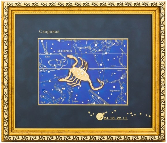 Картина "Знак зодиака - Скорпион"