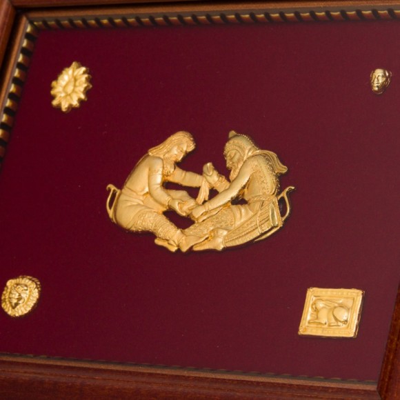 Колаж "Скіфське золото" Колаж "Скіфське золото"