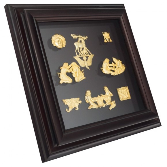 Колаж "Скіфське золото" Колаж "Скіфське золото"