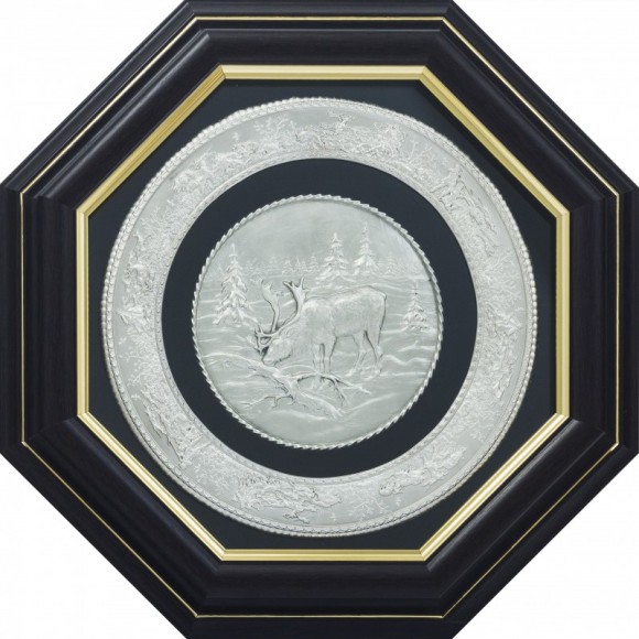 Колаж "Полювання на лося" Колаж "Полювання на лося"