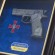 Подарунковий настінний колаж пістолет Форт з емблемою Збройні сили України