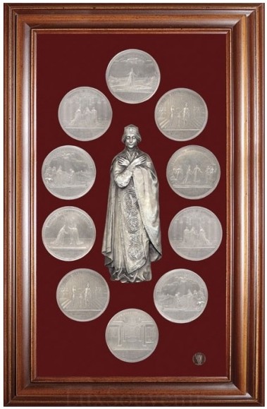 Колаж "Медалі на князювання Великої княгині Ольги"