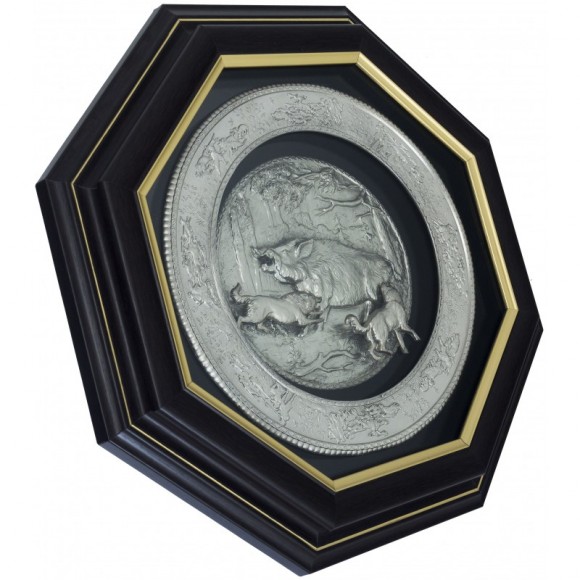 Колаж "Полювання на кабана"