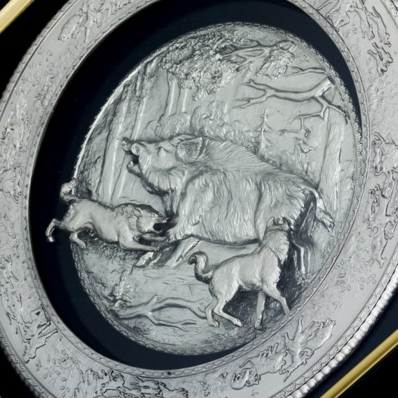 Колаж "Полювання на кабана"