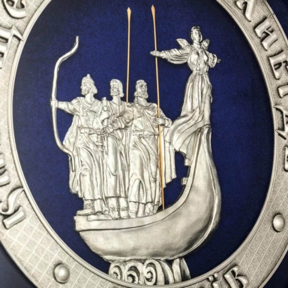 Коллаж "Кий, Щек, Хорив и сестра Лыбедь"