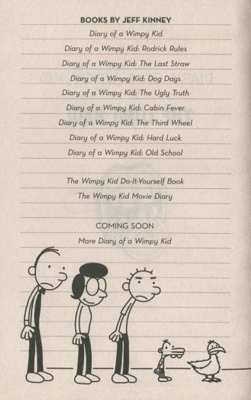 Diary of a Wimpy Kid. Book 9. The Long Haul