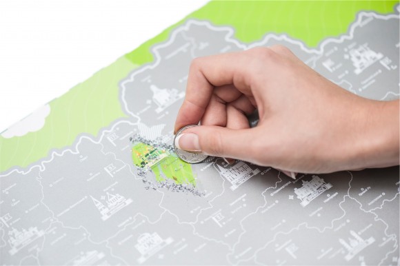 Скретч-карта Travel Map Моя Україна Скретч-карта Travel Map Моя Україна