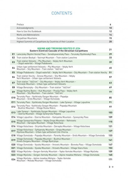 Trails of Carpathians. Hiking and trekking in the Ukrainian Karpaty. 80 trails Trails of Carpathians. Hiking and trekking in the Ukrainian Karpaty. 80 trails