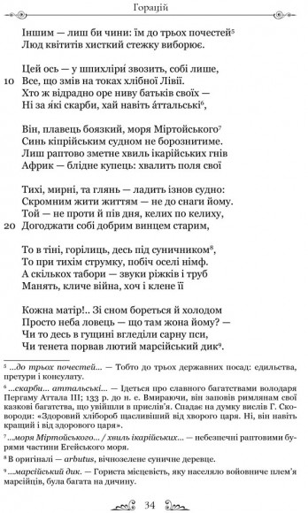 Горацій. Твори Горацій. Твори