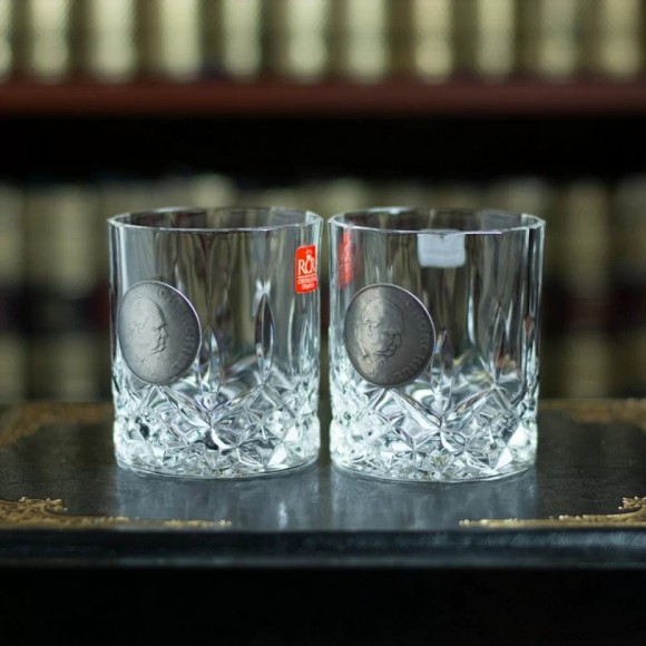 Подарочный набор бокалов для виски "Фактор Черчилля"