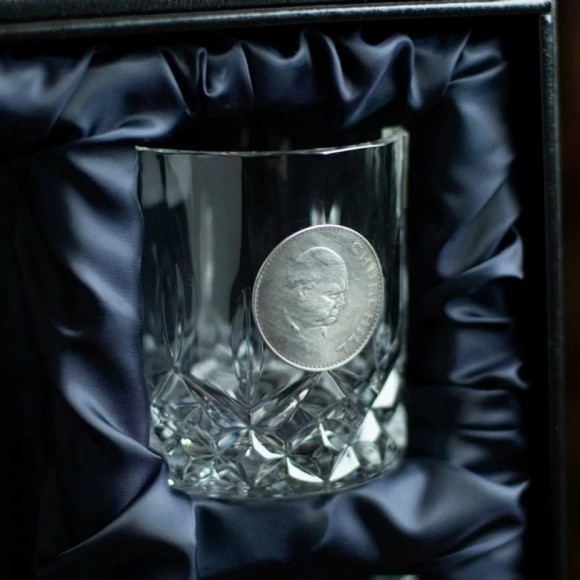 Подарочный набор бокалов для виски "Фактор Черчилля"