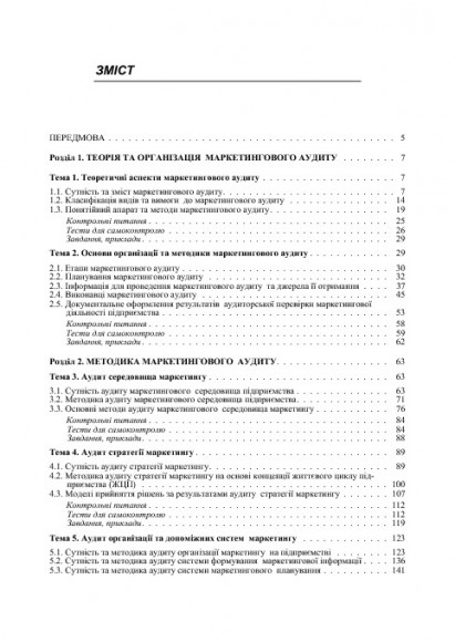 Маркетинговий аудит