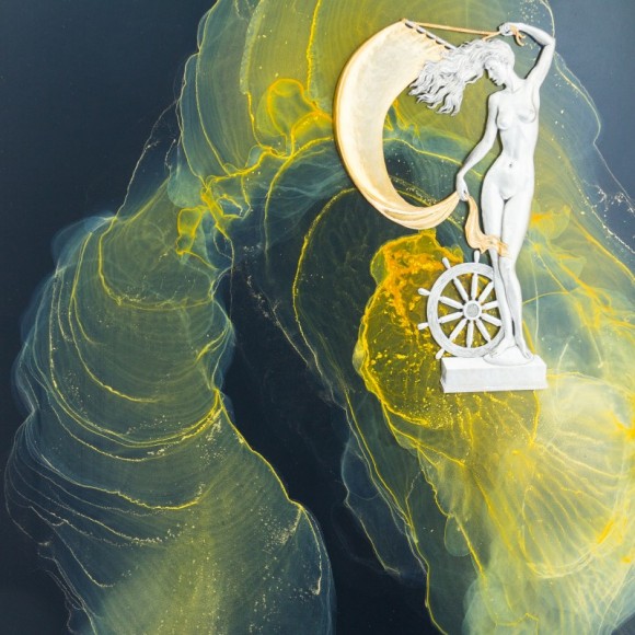 Авторське панно "Морська богиня"