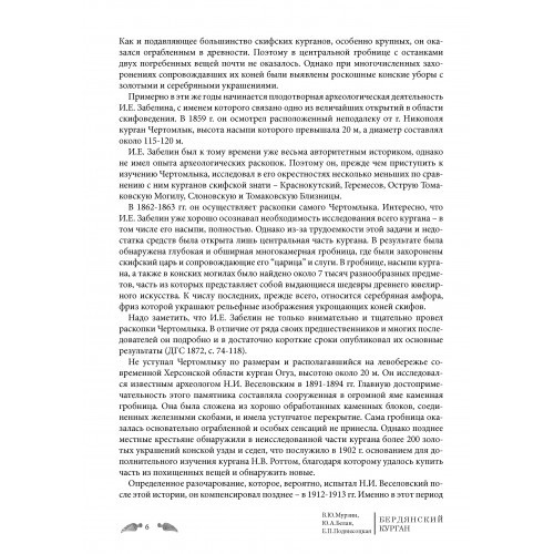 Бердянский курган. Погребальный комплекс скифского аристократа IV в. до н.э.