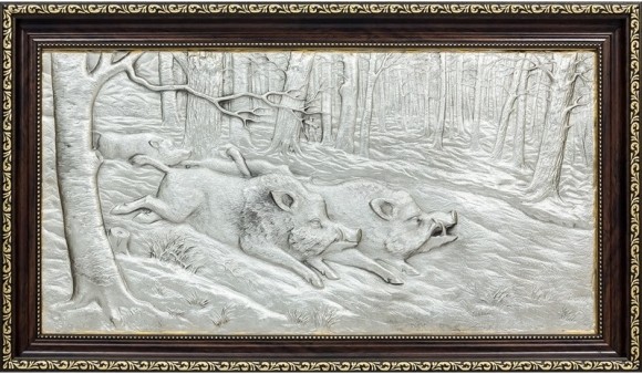 Картина "Полювання на кабана" Картина "Полювання на кабана"