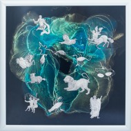 Авторское панно "Знаки зодиака" Авторское панно "Знаки зодиака"