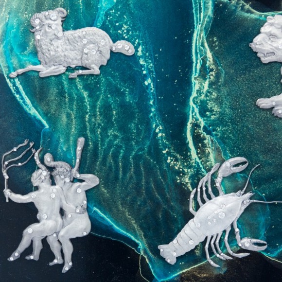 Авторское панно "Знаки зодиака" Авторское панно "Знаки зодиака"