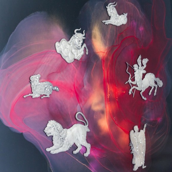 Авторское панно - диптих "Знаки зодиака"