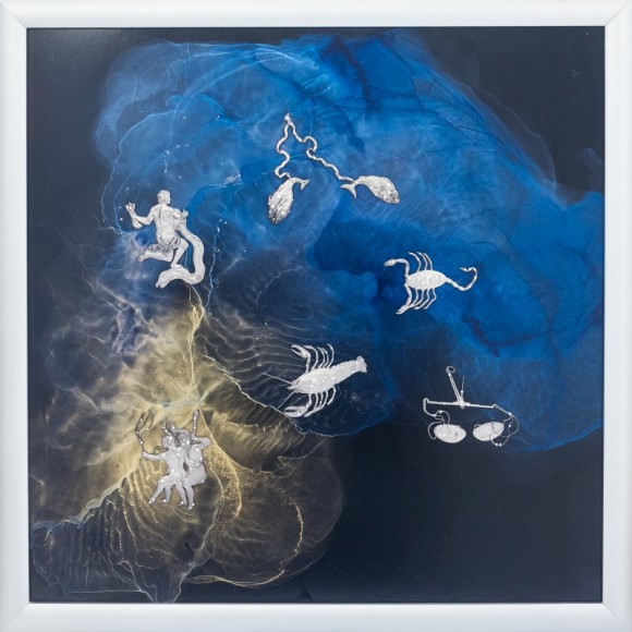 Авторское панно - диптих "Знаки зодиака"