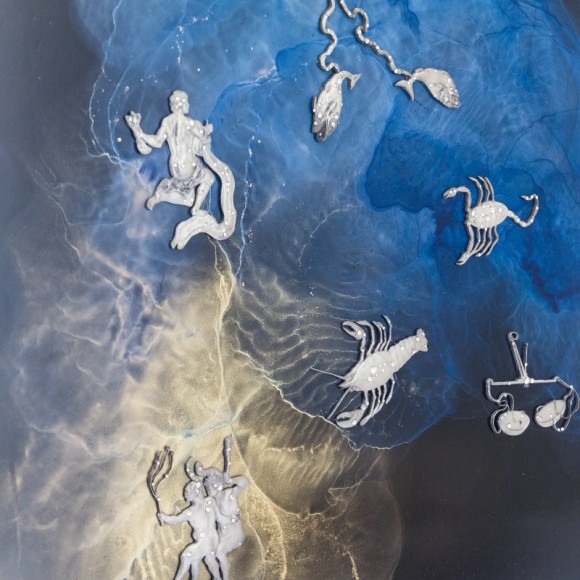 Авторское панно - диптих "Знаки зодиака"