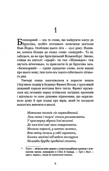 Дерево росте у Брукліні Дерево росте у Брукліні