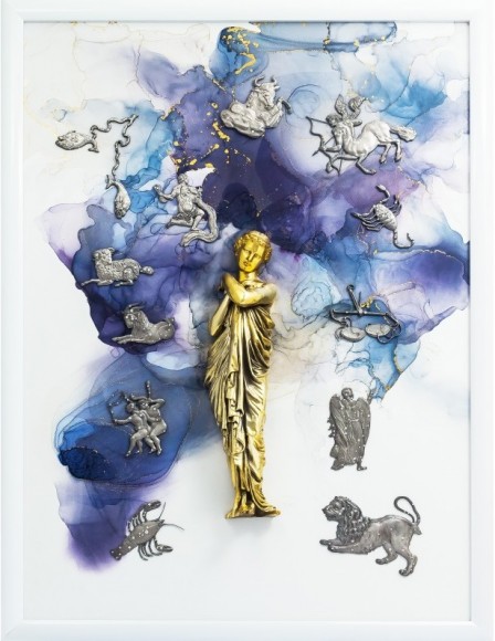 Авторское панно "Созвездие знаков Зодиака"