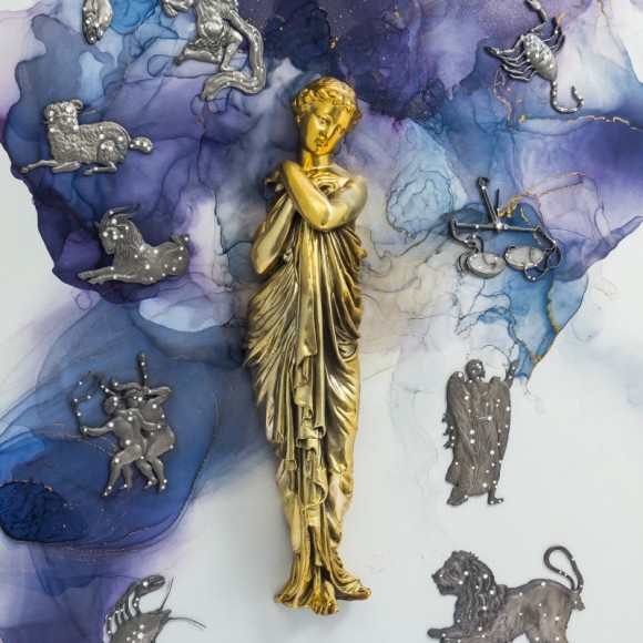 Авторское панно "Созвездие знаков Зодиака"